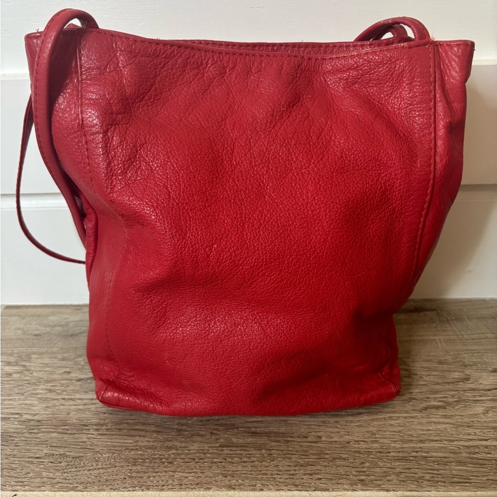 Naturalizer Bold Red Shoulder Bag